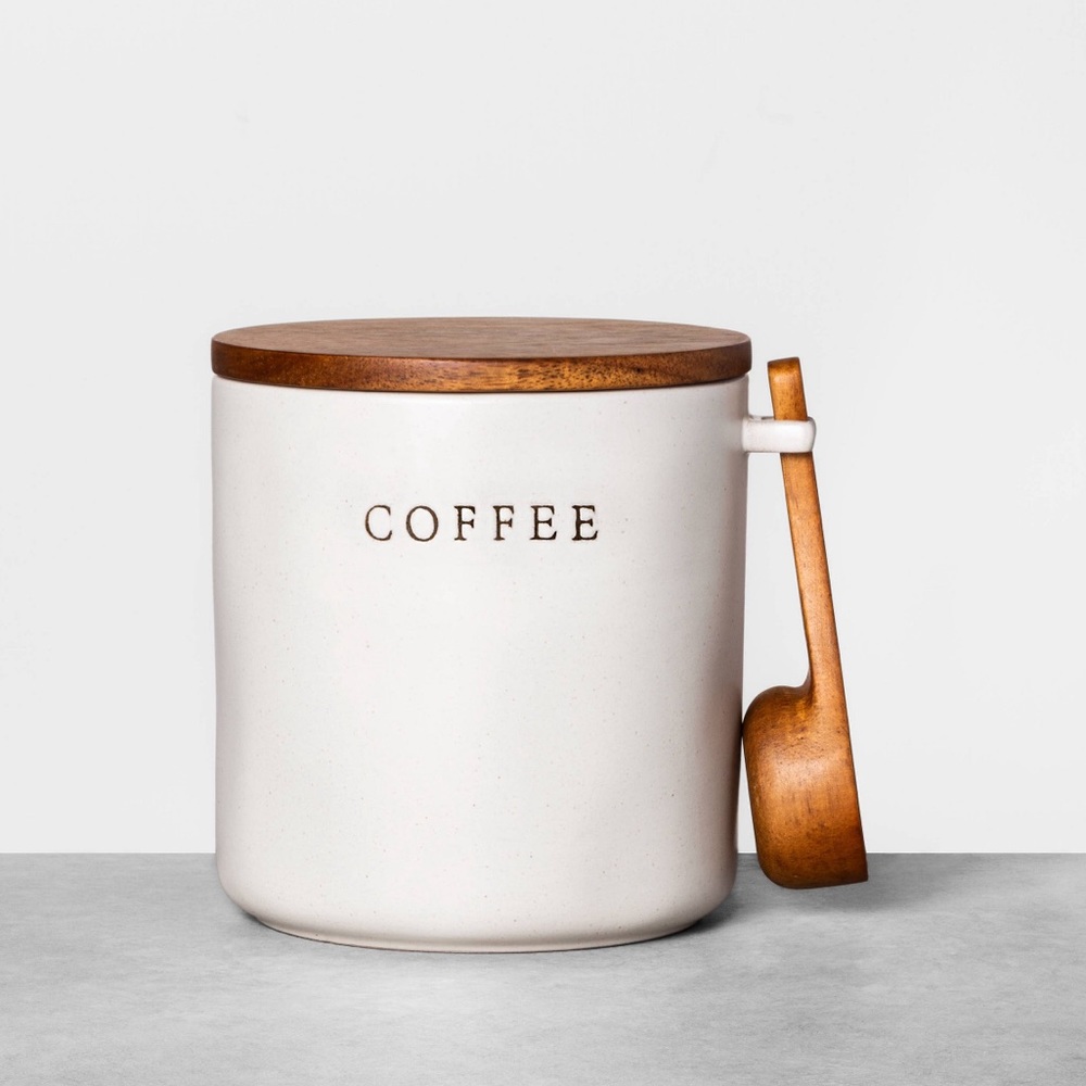 NWT Hearth & Hand with Magnolia Coffee Canister